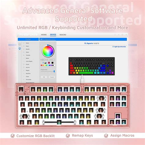 Its popular tenkeyless layout can seamlessly fit into most setups, while adjustable feet make it easy to find your ideal typing angle. . Mk870 software